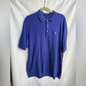Polo Golf Ralph Lauren blue/ purple polo size L